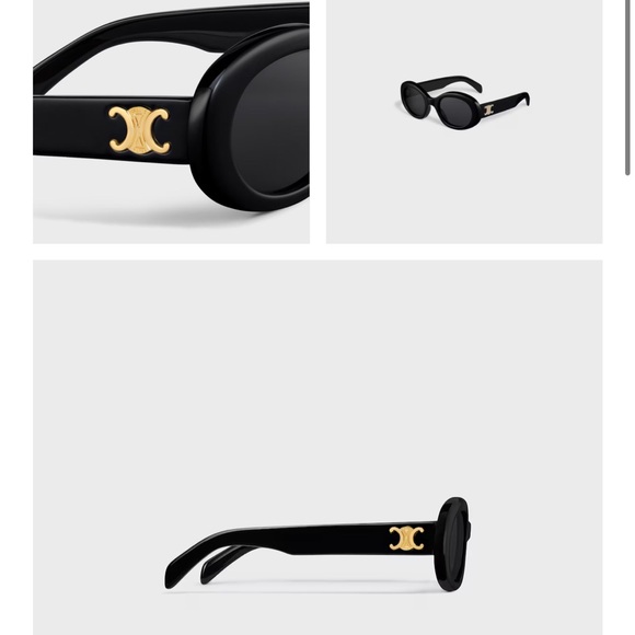 Celine triomphe 01 sunglasses in acetate - Picture 1 of 4
